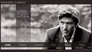 Logo of the Philippe Caroit website