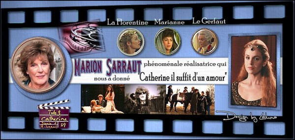 logo- Marion Sarraut - ralisatrice de Catherine,il suffit d'un amour