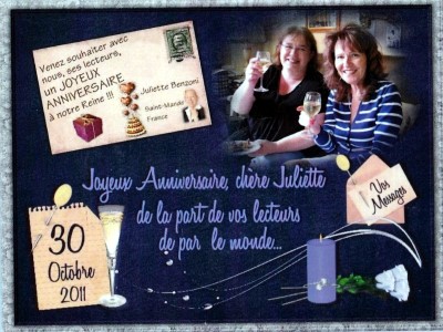 Juliette Benzoni Joyeux Anniversaire Chere Juliette De La Parte De Vos Amis 11